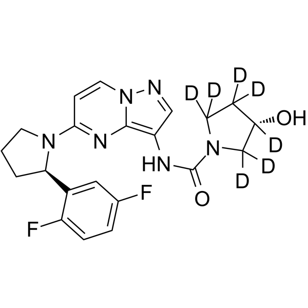 Larotrectinib-d7(Synonyms: LOXO-101-d7;  ARRY-470-d7)