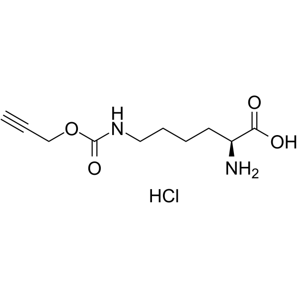 N-ε-propargyloxycarbonyl-L-lysine hydrochloride(Synonyms: H-​L-​Lys(Poc)​-​OH hydrochloride)