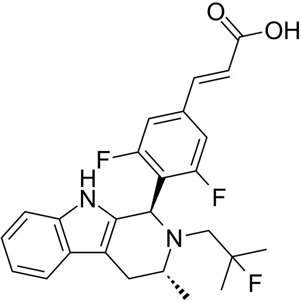 AZD9496 Chemical Structure AZD9496