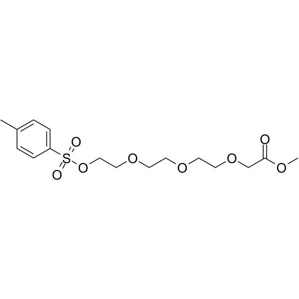 Tos-PEG3-O-C1-CH3COO(Synonyms: PROTAC Linker 6)