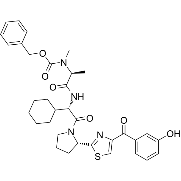 cIAP1 ligand 2 Chemical Structure cIAP1 ligand 2(Synonyms: E3 ligase Ligand 11)