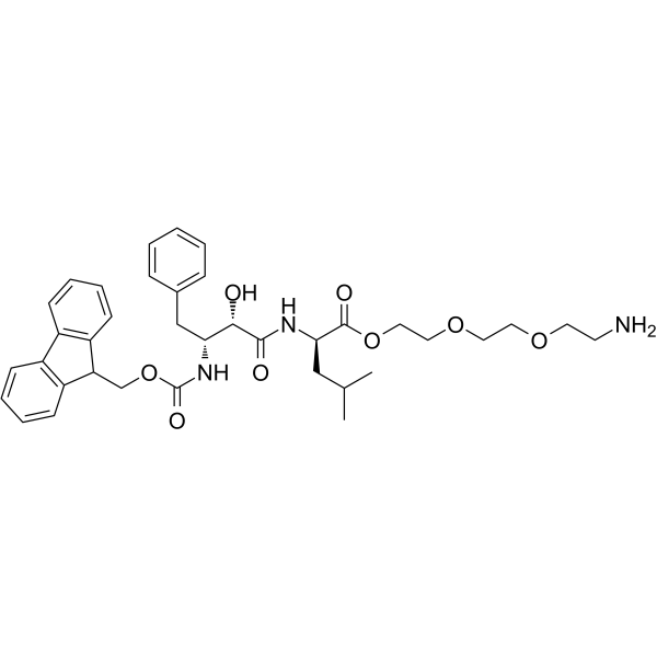 cIAP1 Ligand-Linker Conjugates 15 Chemical Structure cIAP1 Ligand-Linker Conjugates 15(Synonyms: E3 ligase Ligand-Linker Conjugates 34)
