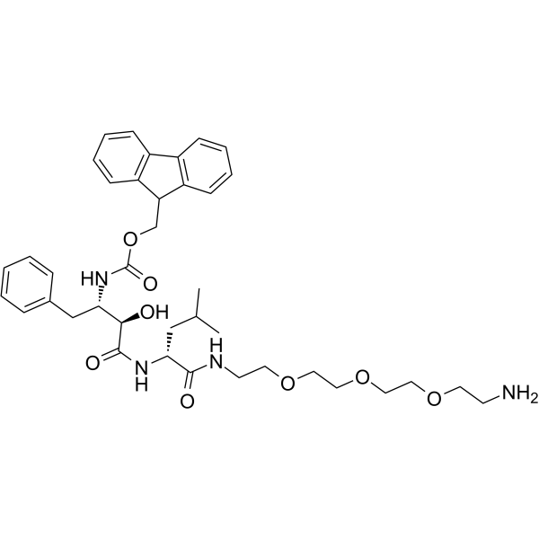 cIAP1 Ligand-Linker Conjugates 8 Chemical Structure cIAP1 Ligand-Linker Conjugates 8(Synonyms: E3 ligase Ligand-Linker Conjugates 46)