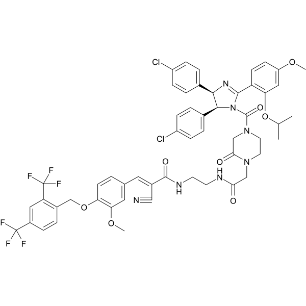 PROTAC ERRα Degrader-1 Chemical Structure PROTAC ERRα Degrader-1