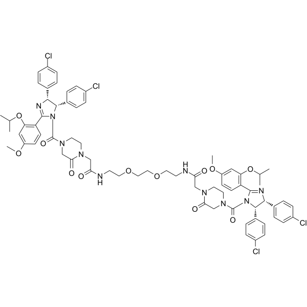 PROTAC MDM2 Degrader-2 Chemical Structure PROTAC MDM2 Degrader-2