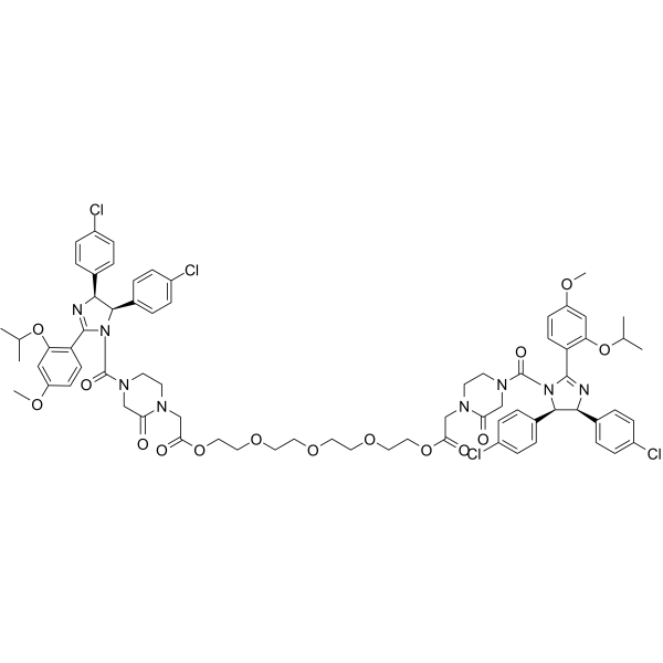 PROTAC MDM2 Degrader-3 Chemical Structure PROTAC MDM2 Degrader-3