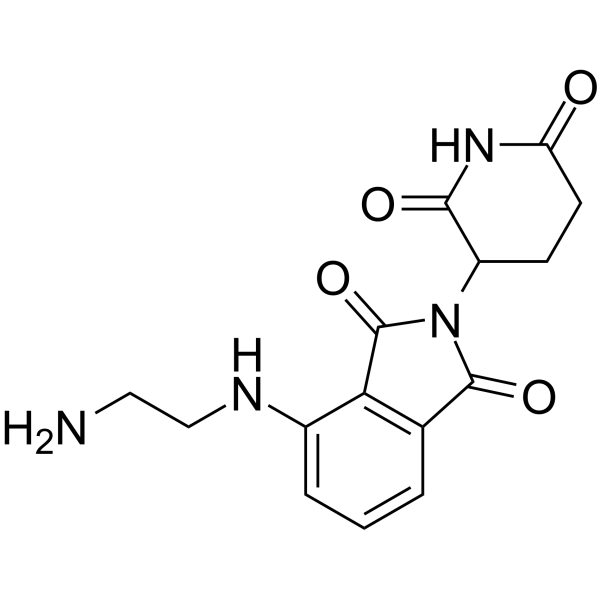 Pomalidomide-C2-NH2(Synonyms: Cereblon Ligand-Linker Conjugates 15)