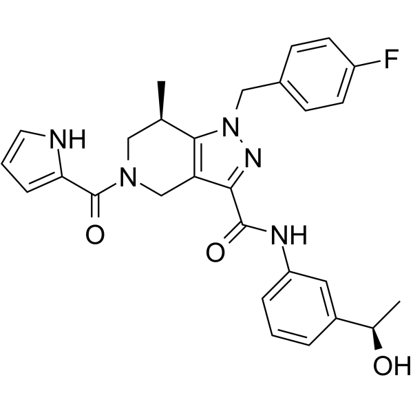WT IDH1 Inhibitor 2 Chemical Structure WT IDH1 Inhibitor 2