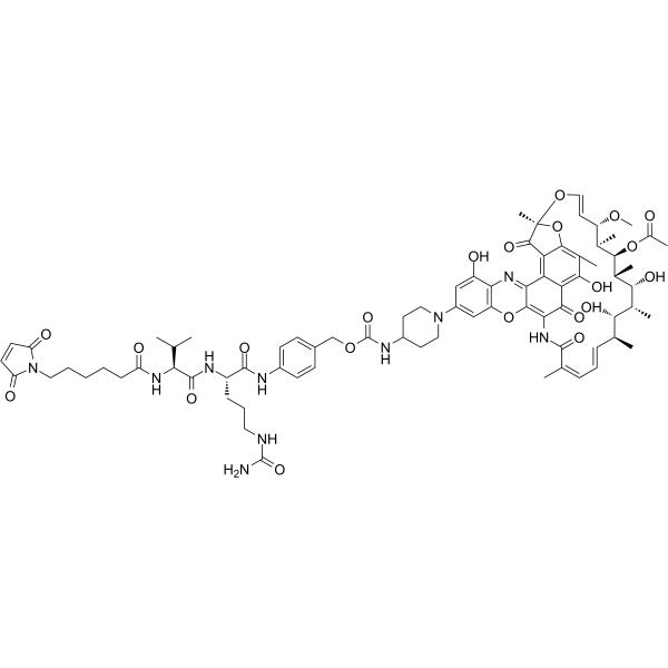 MC-VC-PABC-DNA31 Chemical Structure MC-VC-PABC-DNA31
