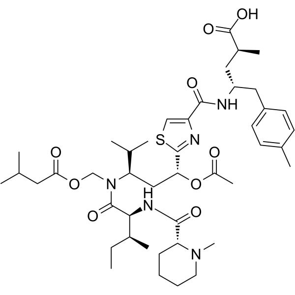 Tubulysin Chemical Structure Tubulysin
