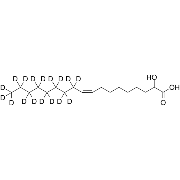 (Rac)-Idroxioleic acid-d17(Synonyms: 2-Hydroxyoleic acid-d17;  2-OHOA-d17)