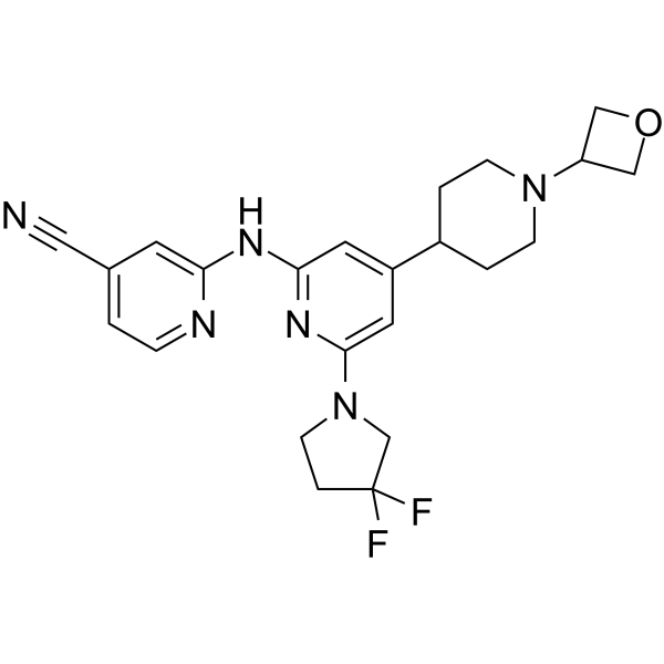 GNE-3511 Chemical Structure GNE-3511