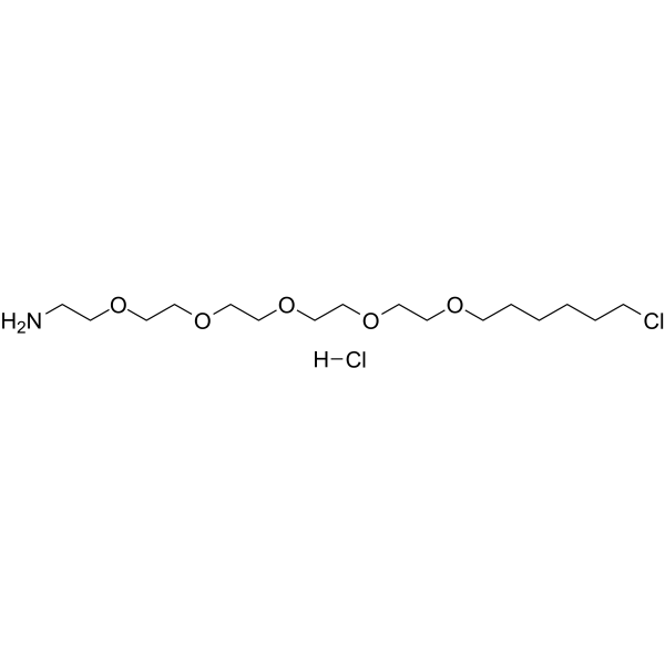 NH2-PEG5-C6-Cl hydrochloride Chemical Structure NH2-PEG5-C6-Cl hydrochloride