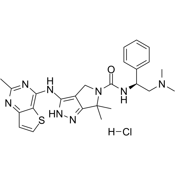 PF-3758309 hydrochloride Chemical Structure PF-3758309 hydrochloride(Synonyms: PF-03758309 hydrochloride)