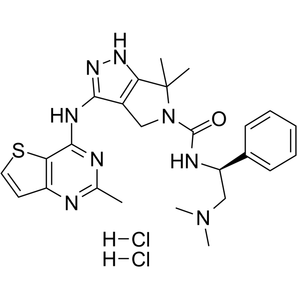 PF-3758309 dihydrochloride Chemical Structure PF-3758309 dihydrochloride(Synonyms: PF-03758309 dihydrochloride)