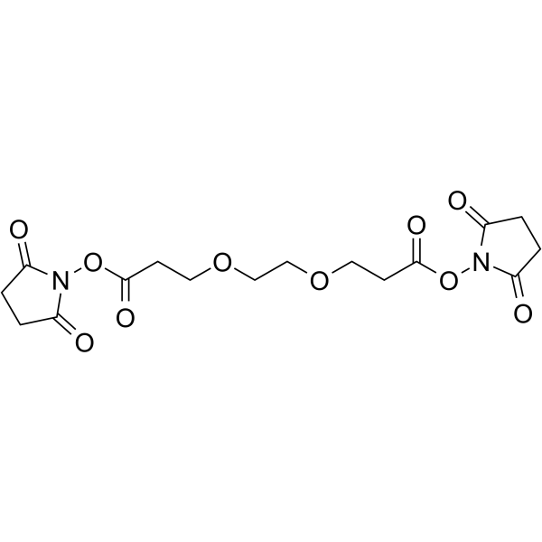 Bis-PEG2-NHS ester Chemical Structure Bis-PEG2-NHS ester