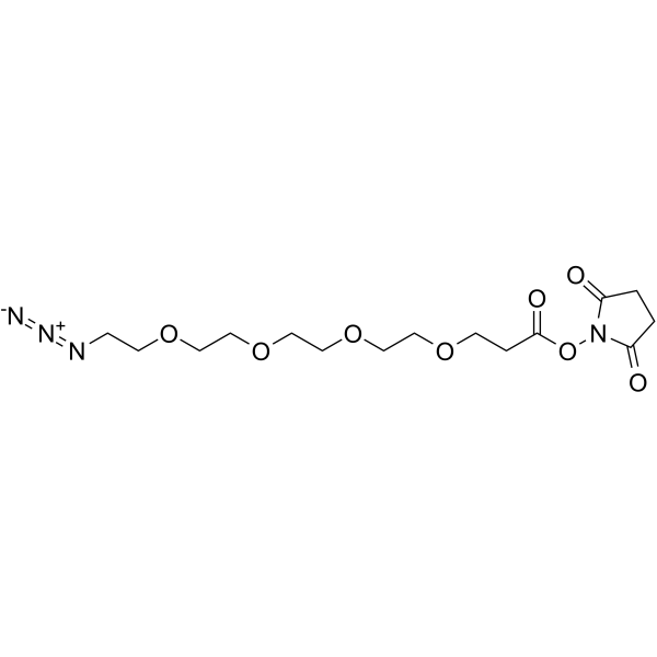 N3-PEG4-C2-NHS ester