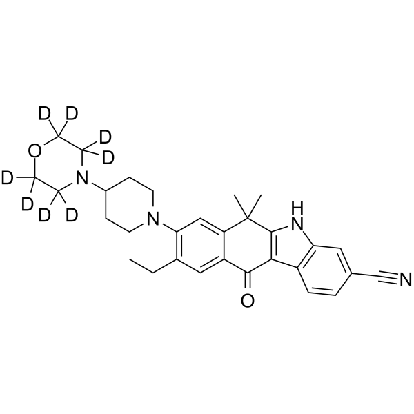 Alectinib-d8(Synonyms: CH5424802-d8;  RO5424802-d8;  AF802-d8)