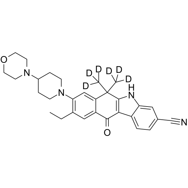 Alectinib-d6(Synonyms: CH5424802-d6;  RO5424802-d6;  AF802-d6)
