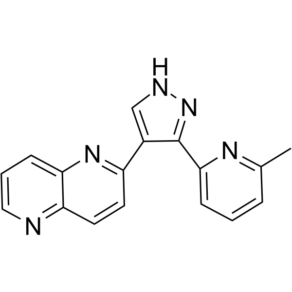 RepSox Chemical Structure RepSox(Synonyms: E-616452; SJN 2511)