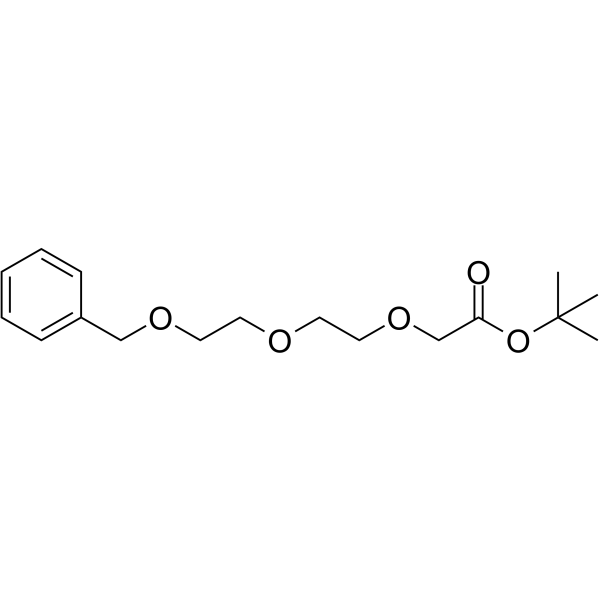 Benzyl-PEG2-CH2-Boc Chemical Structure Benzyl-PEG2-CH2-Boc