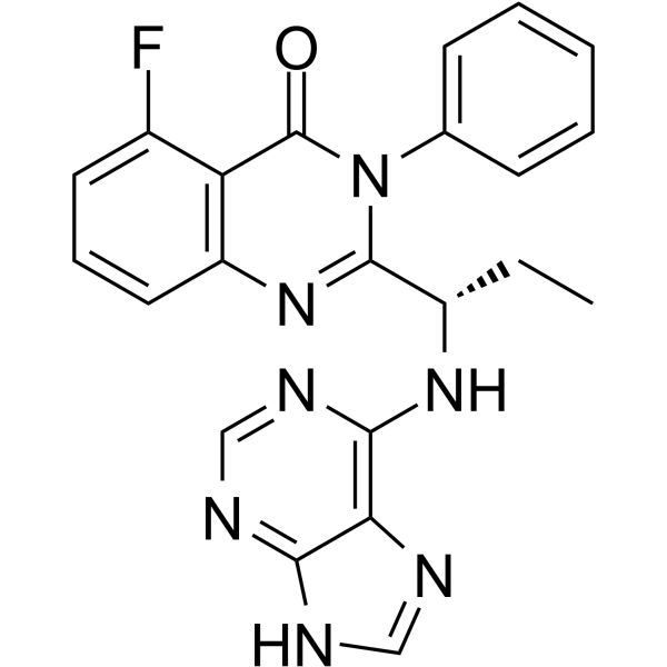 Idelalisib(Synonyms: 艾代拉里斯; CAL-101;  GS-1101)