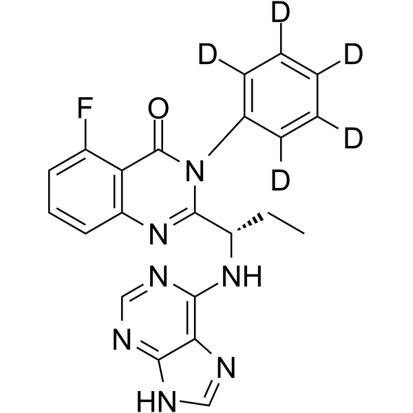 Idelalisib D5(Synonyms: CAL-101 D5;  GS-1101 D5)