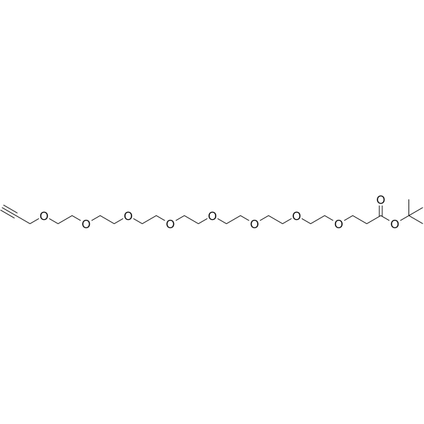 Propargyl-PEG8-Boc Chemical Structure Propargyl-PEG8-Boc