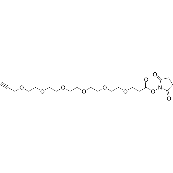 Propargyl-PEG6-NHS ester