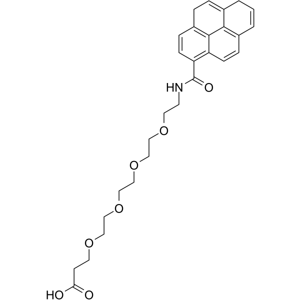 Pyrene-amido-PEG4-CH2CH2COOH