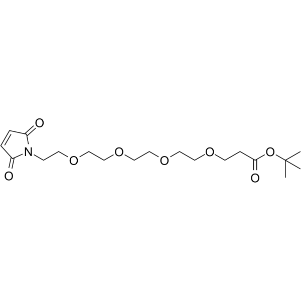 Mal-PEG4-Boc Chemical Structure Mal-PEG4-Boc