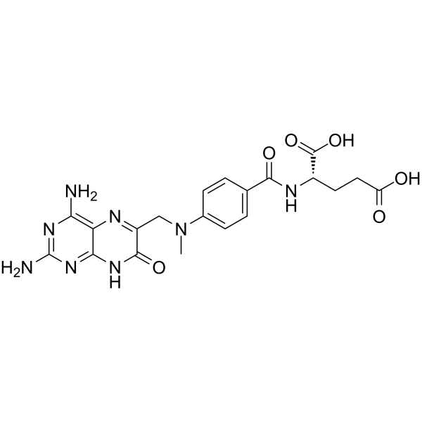 7-Hydroxymethotrexate Chemical Structure 7-Hydroxymethotrexate(Synonyms: 7-羟基甲氨蝶呤)