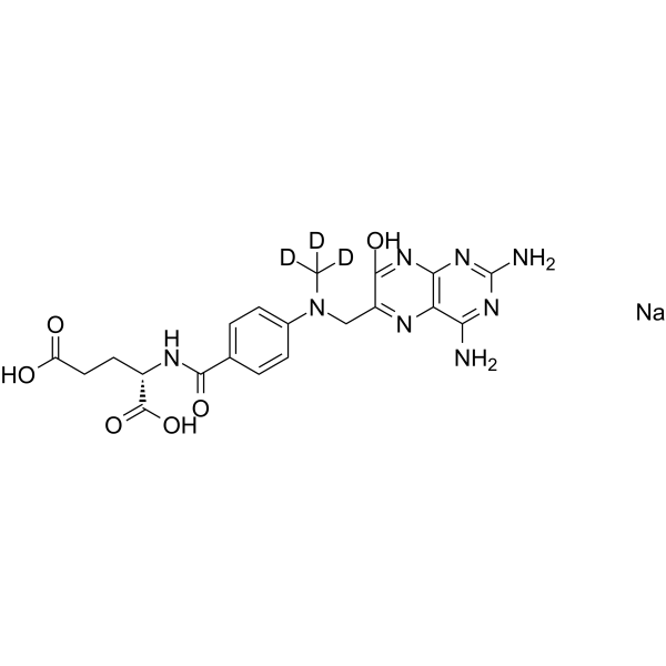 7-Hydroxymethotrexate-d3 sodium
