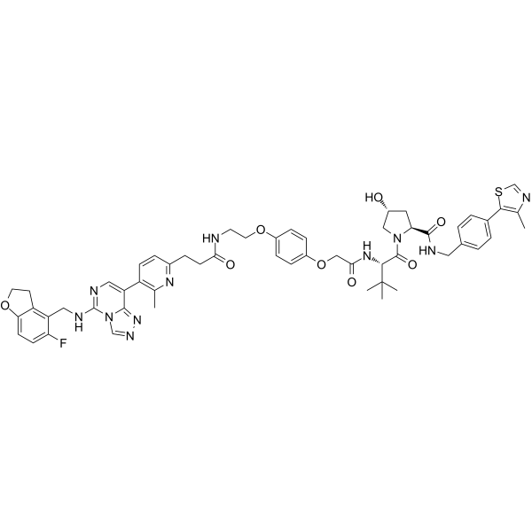 PROTAC EED degrader-1 Chemical Structure PROTAC EED degrader-1
