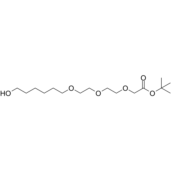 Boc-C1-PEG3-C4-OH Chemical Structure Boc-C1-PEG3-C4-OH