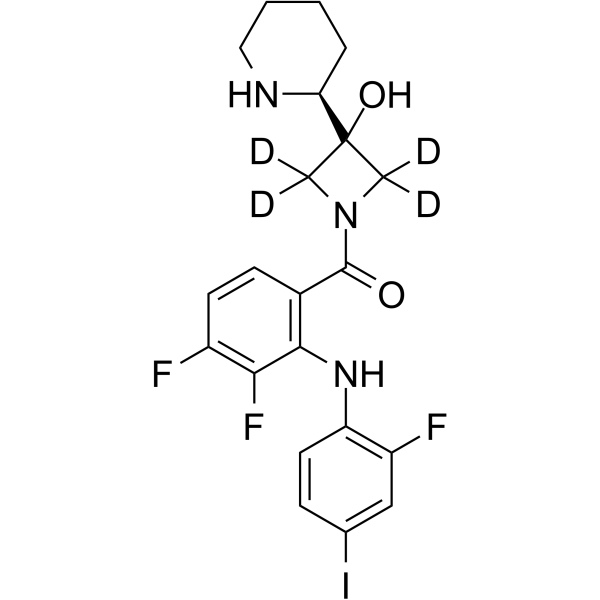Cobimetinib-d4(Synonyms: GDC-0973-d4;  XL518-d4)