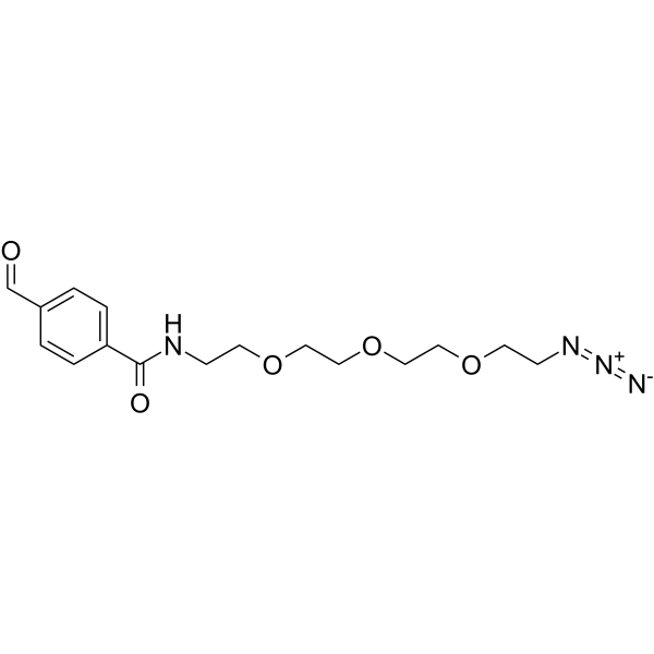 Ald-Ph-amido-C2-PEG3-azide