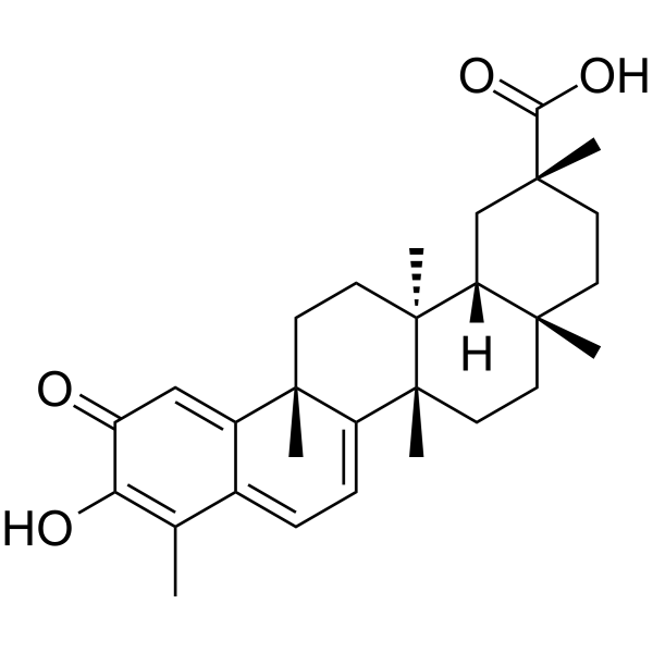 Tripterin(Synonyms: 雷公藤红素; Celastrol)