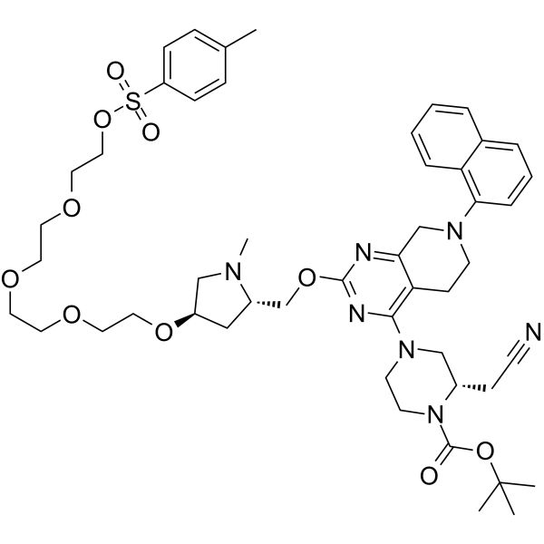 K-Ras ligand-Linker Conjugate 3 Chemical Structure K-Ras ligand-Linker Conjugate 3