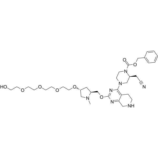 K-Ras ligand-Linker Conjugate 4 Chemical Structure K-Ras ligand-Linker Conjugate 4