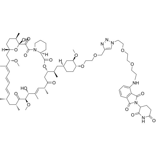 FKBP12 PROTAC RC32 Chemical Structure FKBP12 PROTAC RC32(Synonyms: RC32)