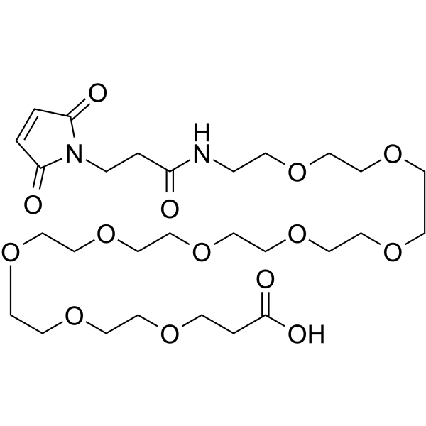 Mal-amido-PEG9-acid(Synonyms: Maleimide-NH-PEG9-CH2CH2COOH)