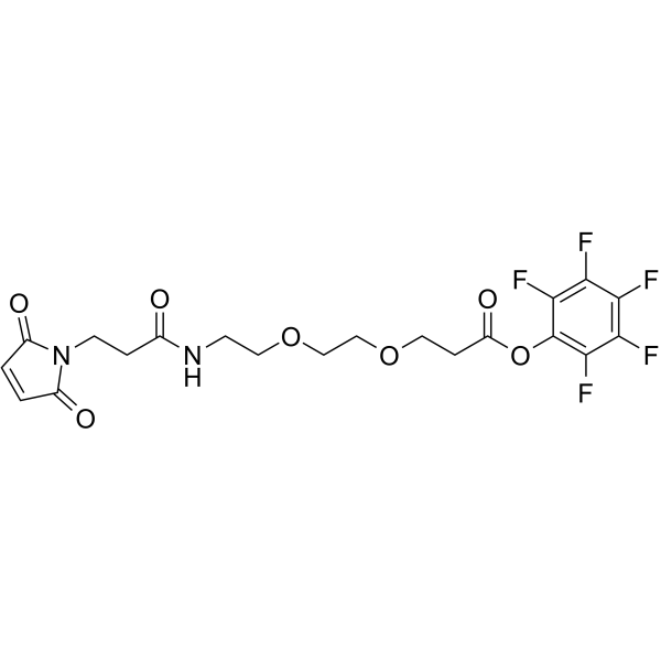 Mal-NH-PEG2-CH2CH2COOPFP ester