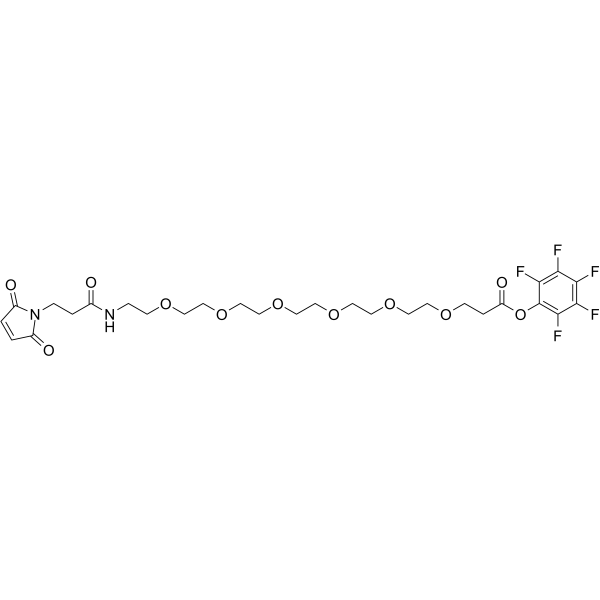 Mal-NH-PEG6-CH2CH2COOPFP ester