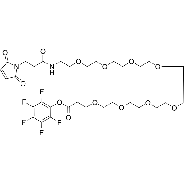 Mal-NH-PEG8-CH2CH2COOPFP ester