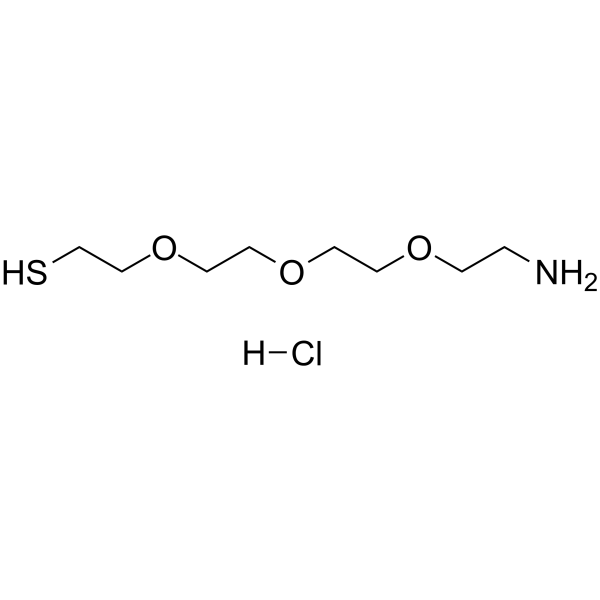 HS-PEG3-CH2CH2NH2 hydrochloride(Synonyms: Thiol-PEG3-amine hydrochloride)