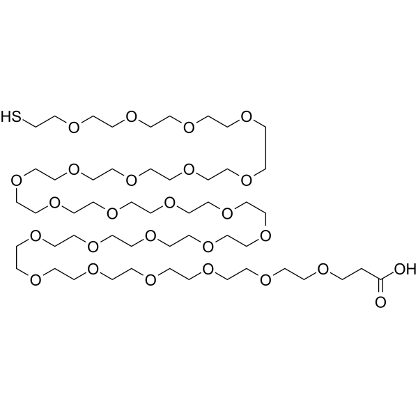 HS-PEG24-CH2CH2COOH(Synonyms: Thiol-PEG24-acid)