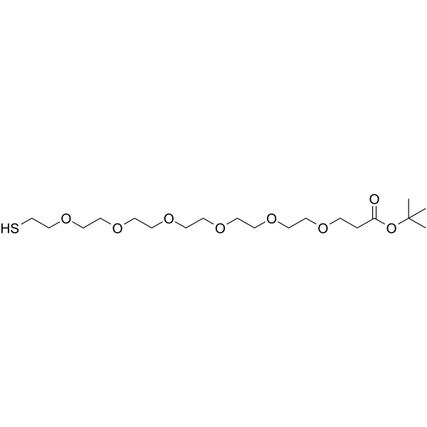 HS-PEG6-CH2CH2-Boc