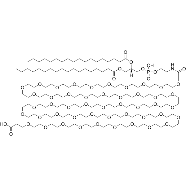 DSPE-PEG47-acid Chemical Structure DSPE-PEG47-acid