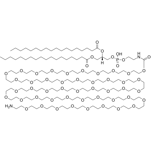 DSPE-PEG46-NH2 Chemical Structure DSPE-PEG46-NH2